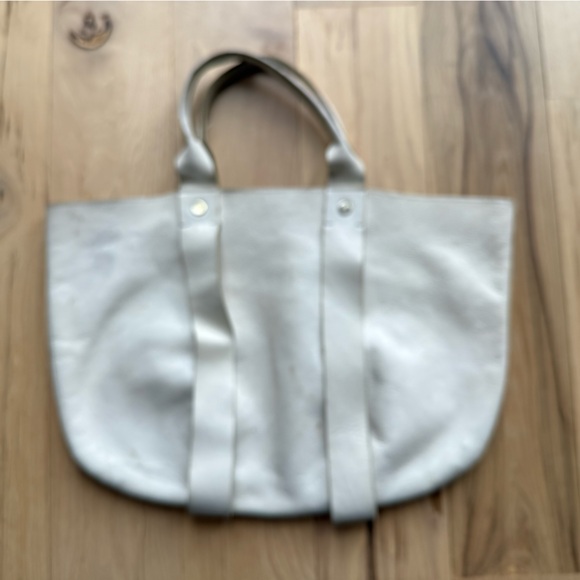 Clare V. White Leather tote bag - Picture 2 of 5